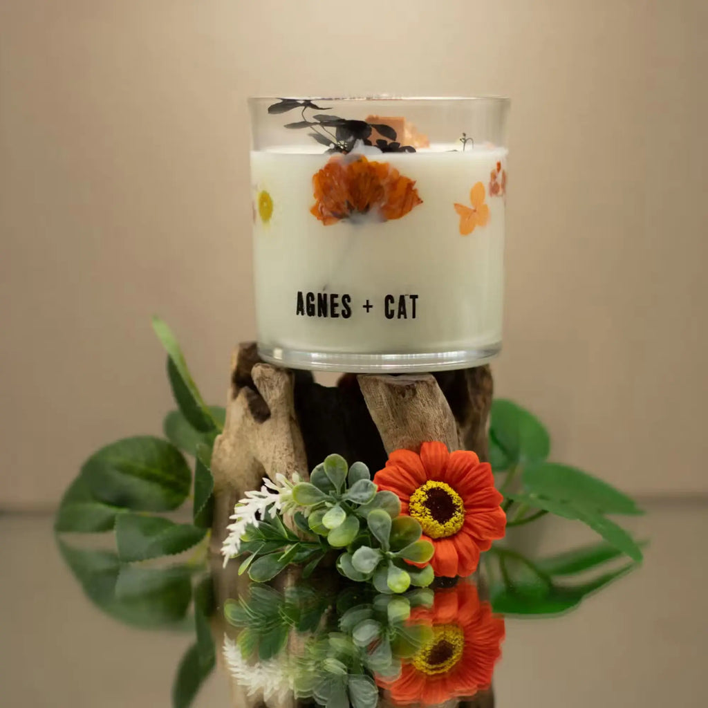 Candela Botanica in Cera di Soia | Agnes & Cat - Planteon