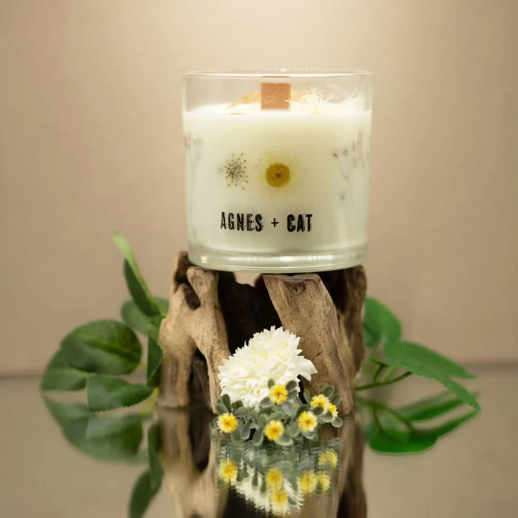 Candela Botanica in Cera di Soia | Agnes & Cat - Planteon