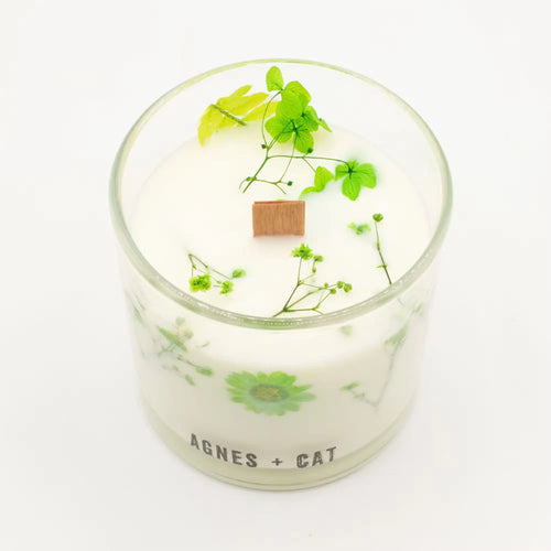 Candela Botanica in Cera di Soia | Agnes & Cat - Planteon
