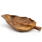 Ciotola in Teak foglia