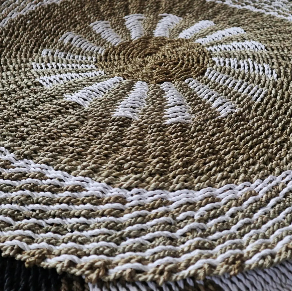tappeto boho dettaglio vicino