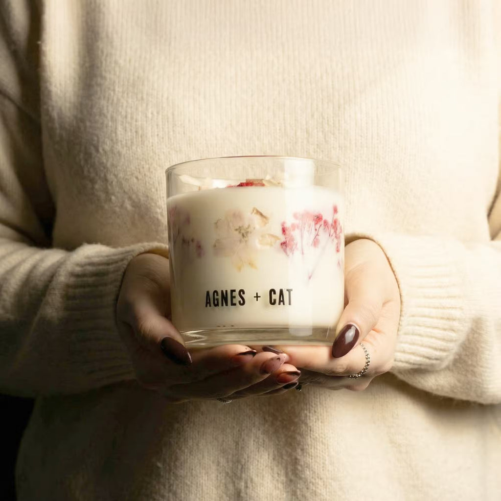 Candela Botanica in Cera di Soia | Agnes & Cat