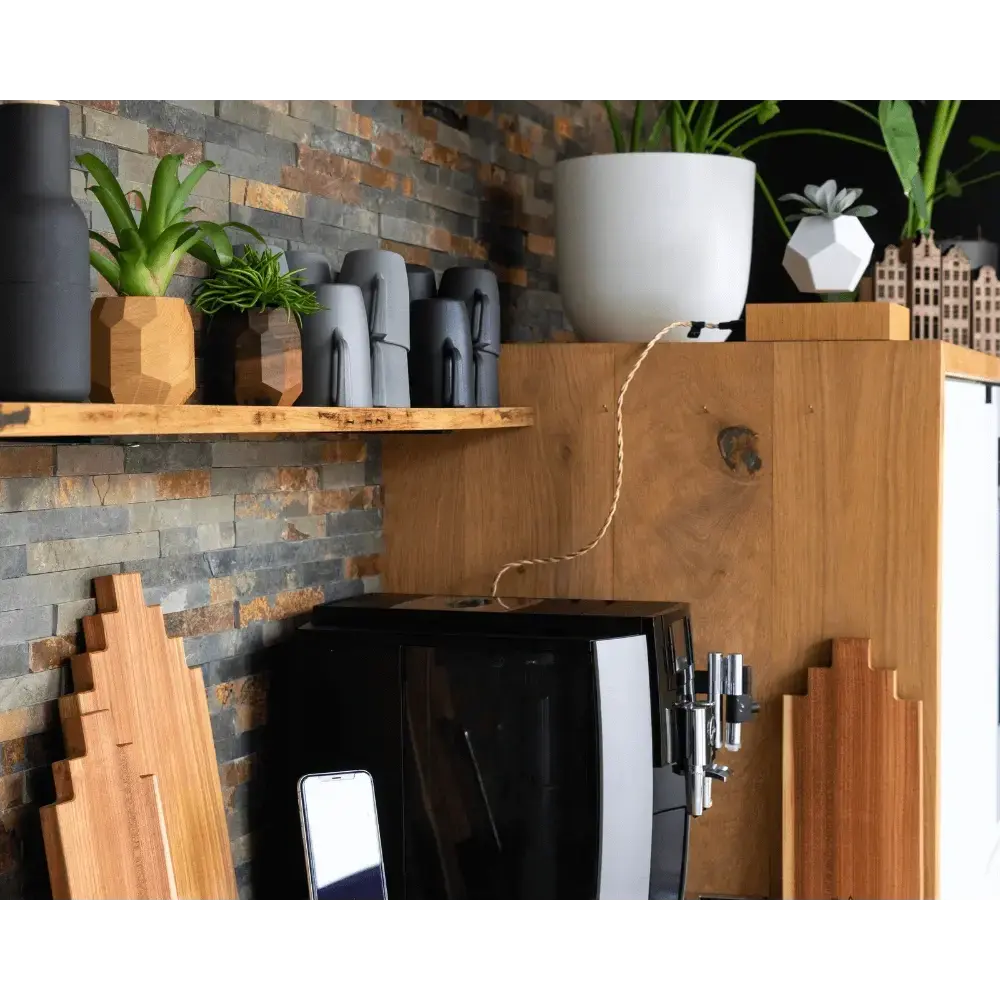 Vaso Levitante Magnetico - LYFE Planter - Quercia - Planteon