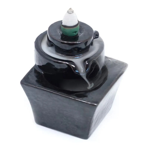 Bruciatore di Incenso Backflow – Round to Square - Planteon