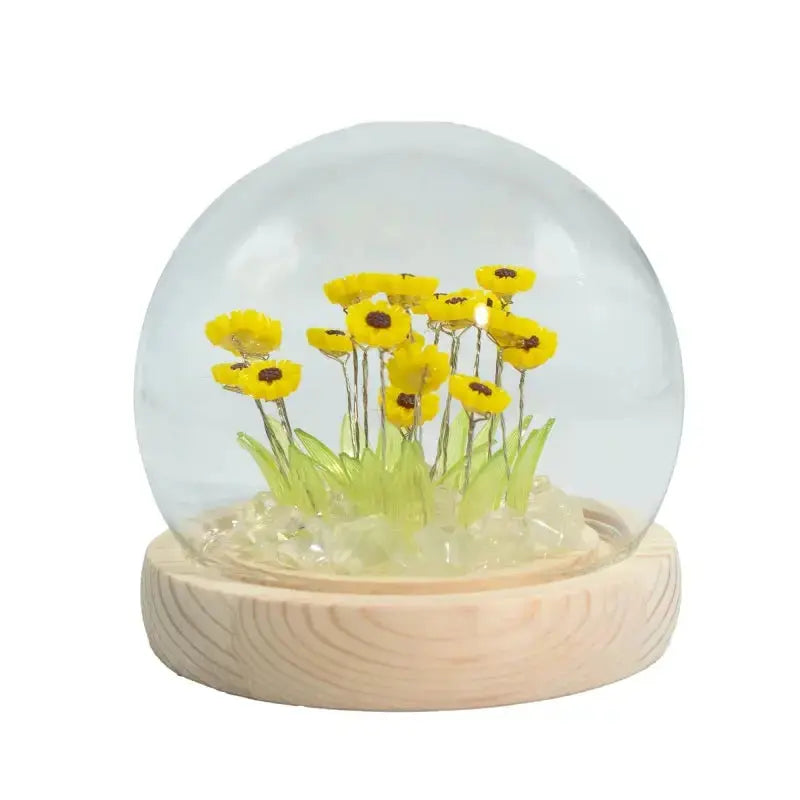 sfera girasoli luminosi