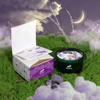 Candela Crystal Magic – Hop Hare con Pietre e Fiori Secchi - Planteon