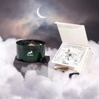 Candela Crystal Magic – Hop Hare con Pietre e Fiori Secchi - Planteon