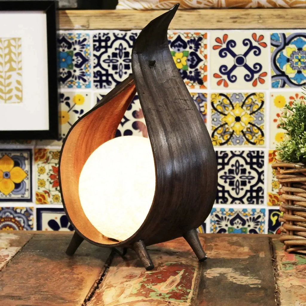 Lampada Foglia di Cocco - Wrapover - Planteon
