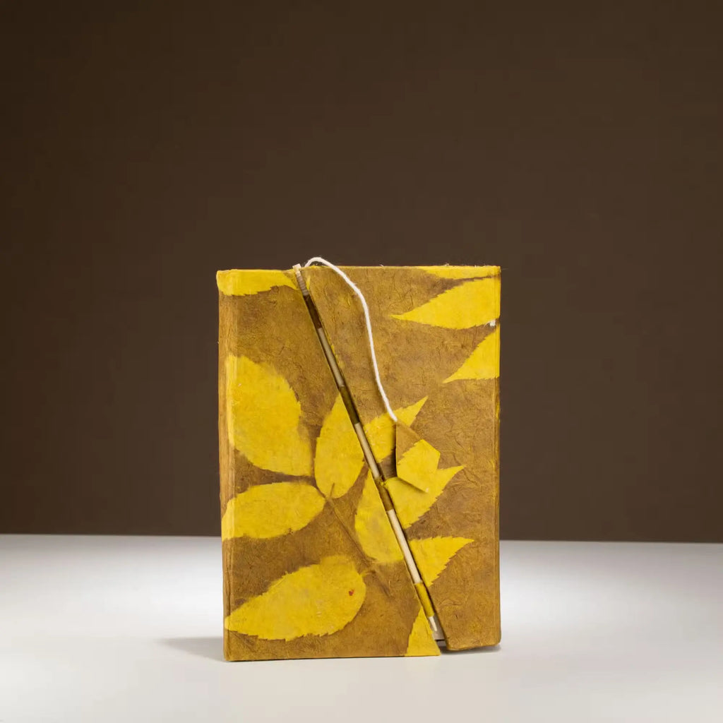 quaderno bamboo giallo