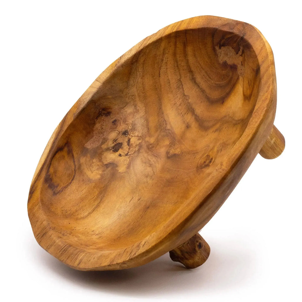 Ciotola in Teak con piedini - Planteon