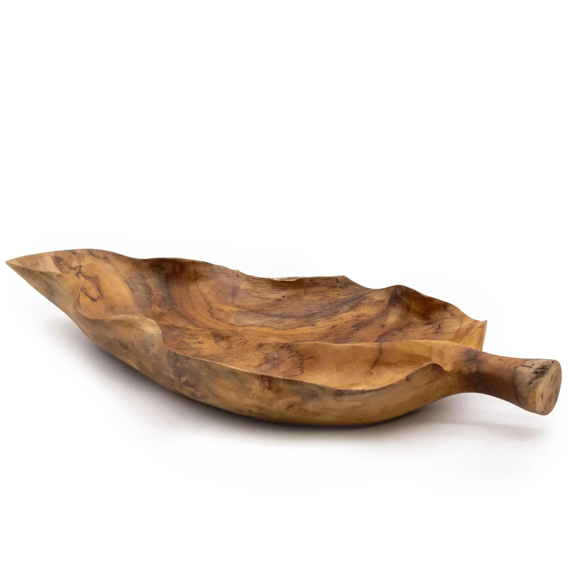 Ciotola in Teak foglia - Planteon