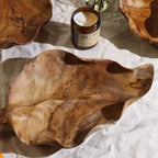 Ciotola in Teak foglia - Planteon